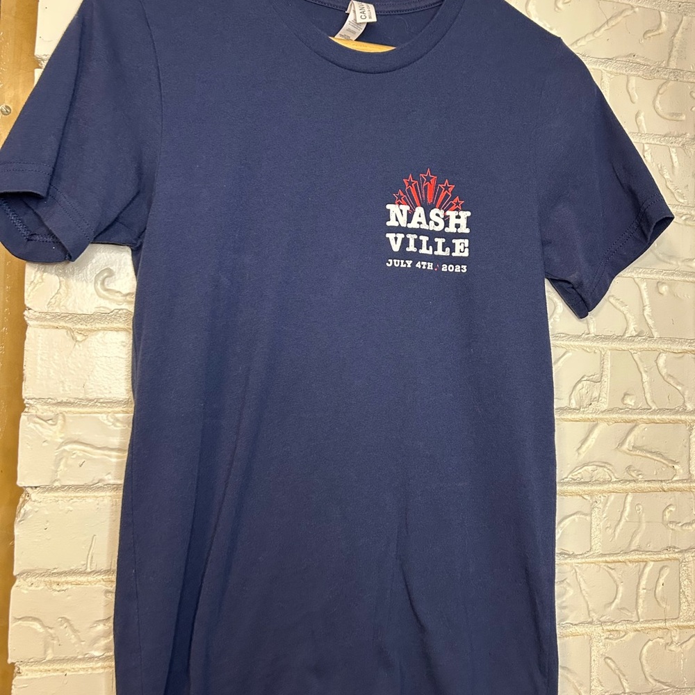 Let Freedom Sing! Music City July 4th Festival Shirt 2023 Nashville TN Size SM
